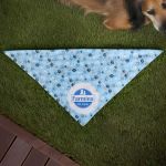 Sublimated Bandana - RPET - White Sublimated Bandana - RPET - White