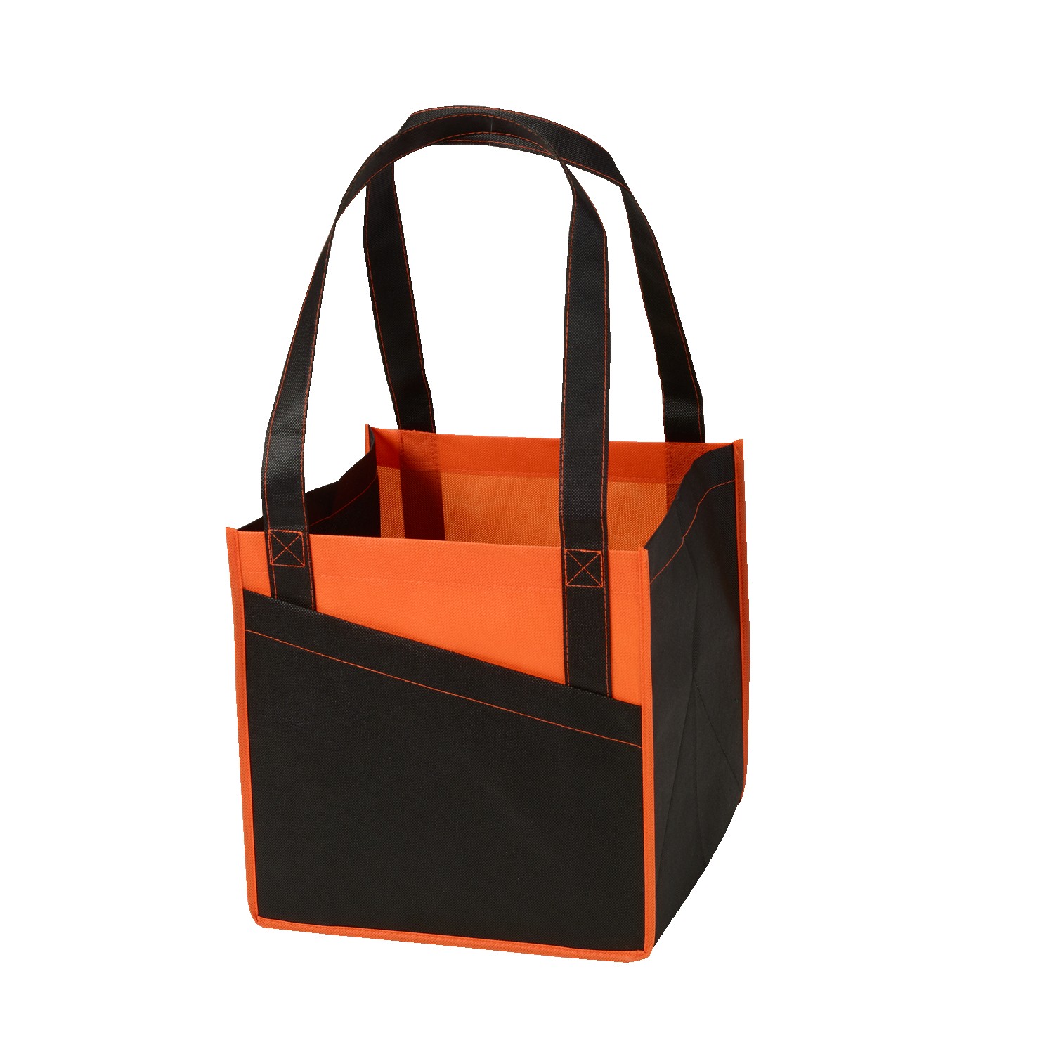 Cube Non-Woven Utility Tote Bag 1