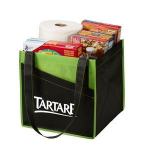 Cube Non-Woven Utility Tote Bag 1