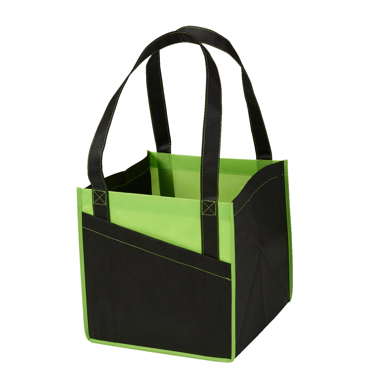 Cube Non-Woven Utility Tote Bag 1