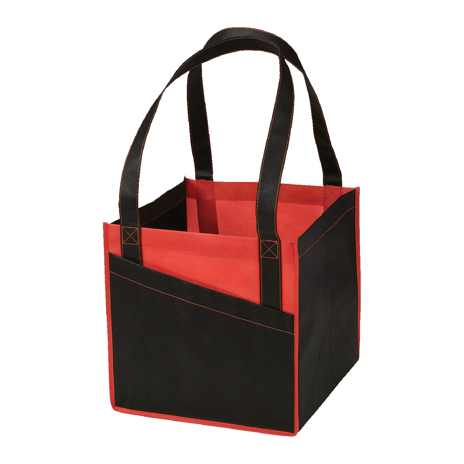 Cube Non-Woven Utility Tote Bag 1