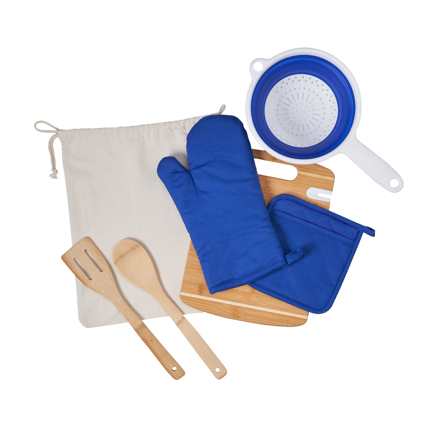 Deluxe Silicone & Bamboo Kitchen Kit 1
