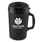 34 Oz. Mammoth Plastic Mug - Black 34 Oz. Mammoth Plastic Mug - Black