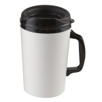 34 Oz. Mammoth Plastic Mug - White 34 Oz. Mammoth Plastic Mug - White