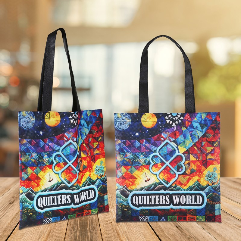Sublimated Tote Bag (14" X 13-1/4") 1 Sublimated Tote Bag (14" X 13-1/4") 1