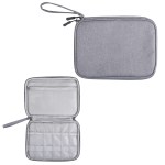 RPET Euro Tech Organizer - Heathered Gray RPET Euro Tech Organizer - Heathered Gray