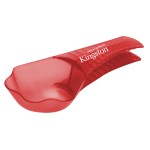 Pet Food Scoop 'n' Clip - Translucent Red Pet Food Scoop 'n' Clip - Translucent Red