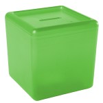 Cash Cube™ Bank - Translucent Green Cash Cube™ Bank - Translucent Green
