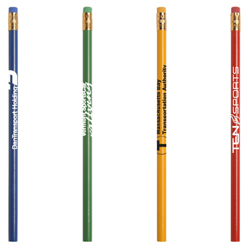 Jo-Bee Recycled Newspaper Pencil w/Matching Eraser 1