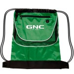 Tournament Drawstring Backpack - Green Tournament Drawstring Backpack - Green