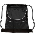 Tournament Drawstring Backpack - Black Tournament Drawstring Backpack - Black