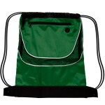 Tournament Drawstring Backpack - Forest Green Tournament Drawstring Backpack - Forest Green