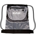 Tournament Drawstring Backpack - Gray Tournament Drawstring Backpack - Gray