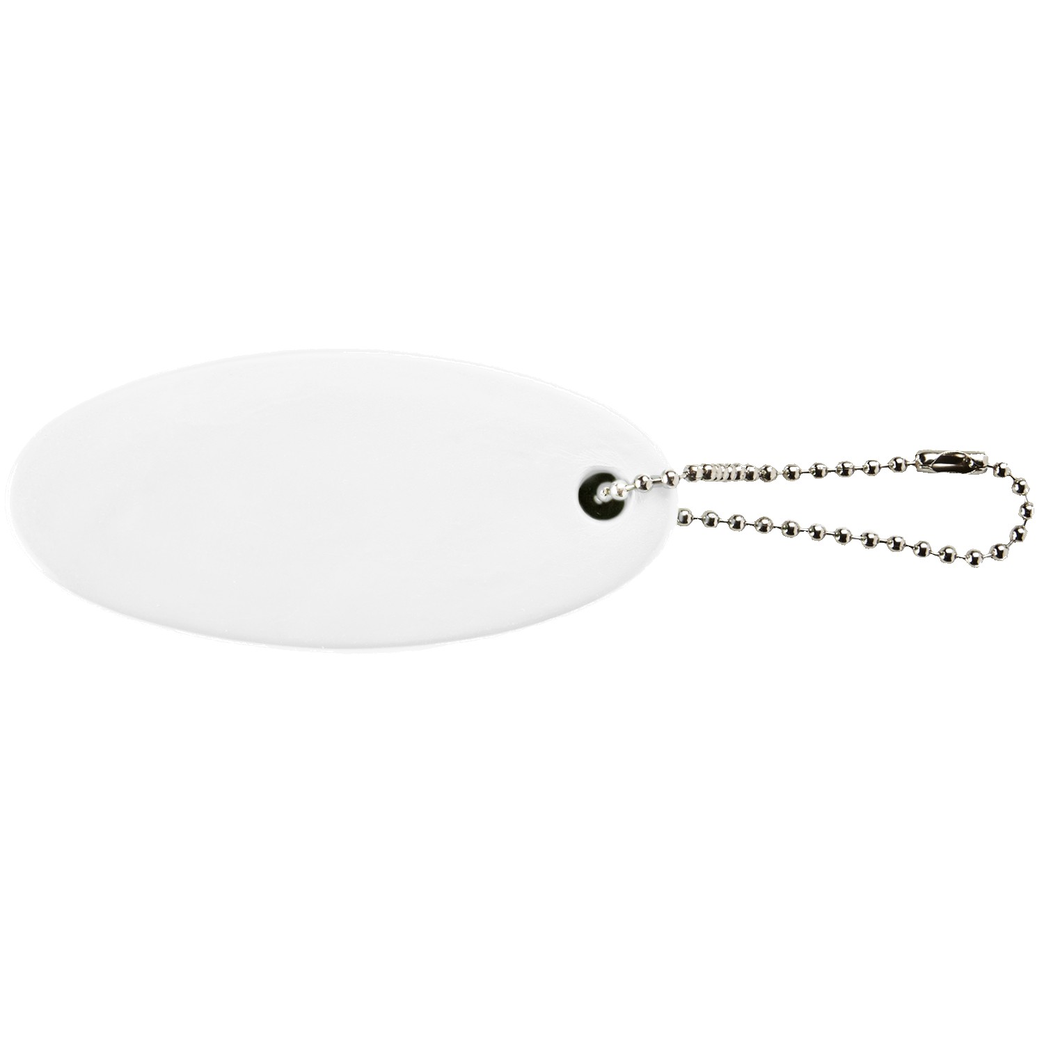 Oval Floater Key Tag 1