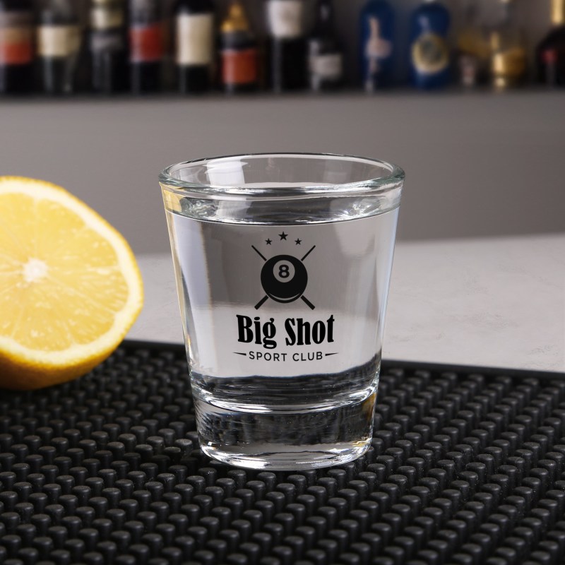 1.75 Oz. Chaska Clear Shot Glass 1 1.75 Oz. Chaska Clear Shot Glass 1