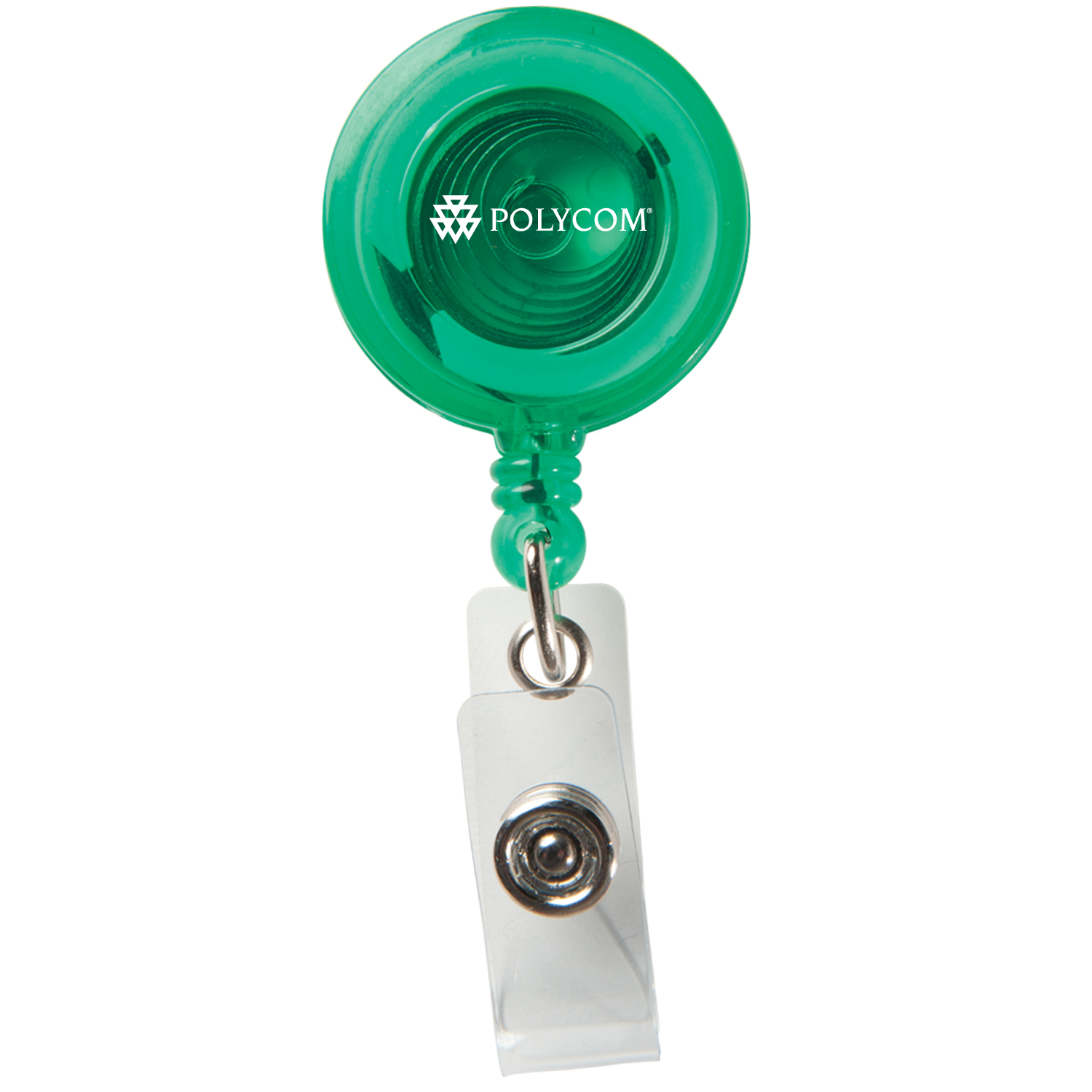 Round Badge Reel w/Alligator Clip 1
