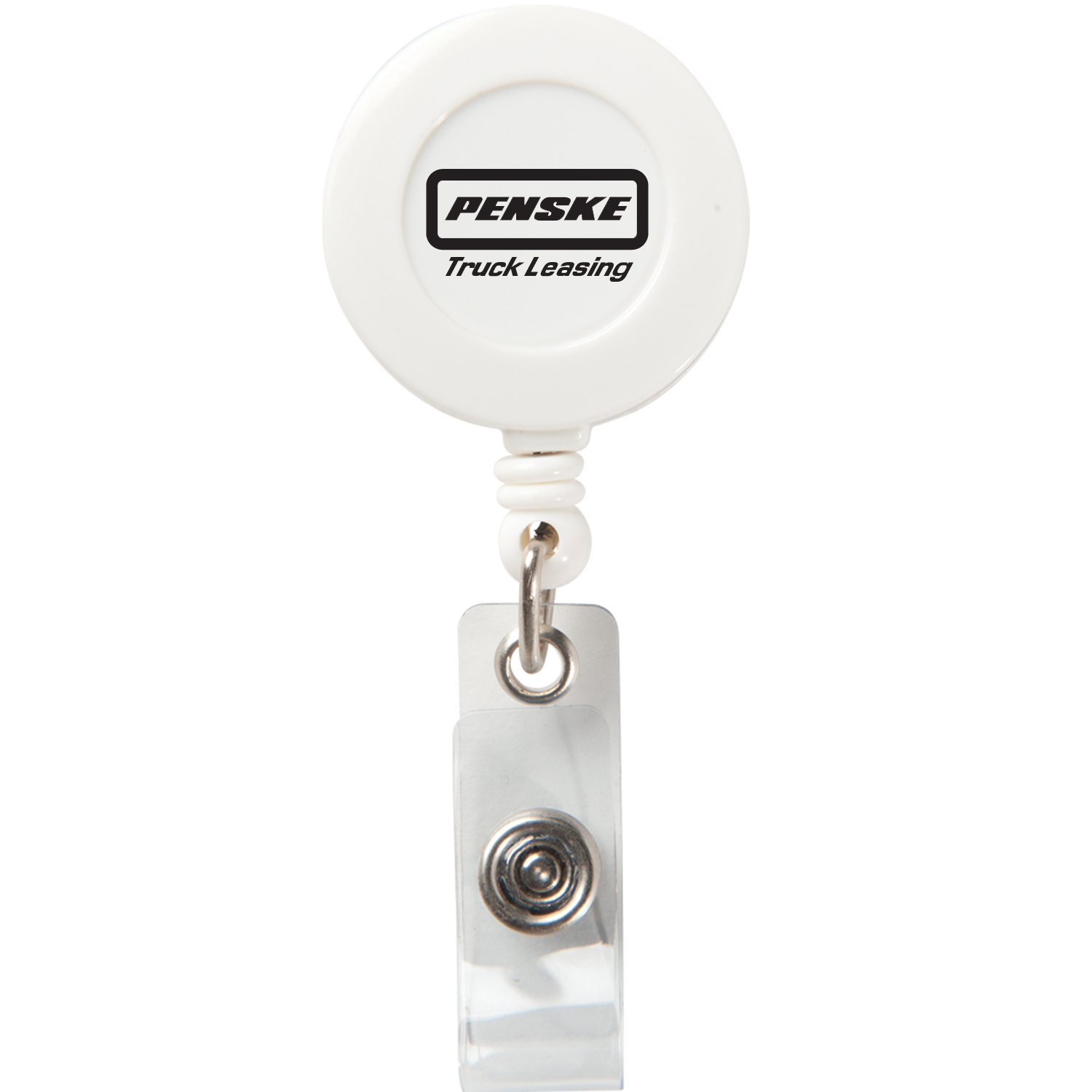 Round Badge Reel w/Alligator Clip 1