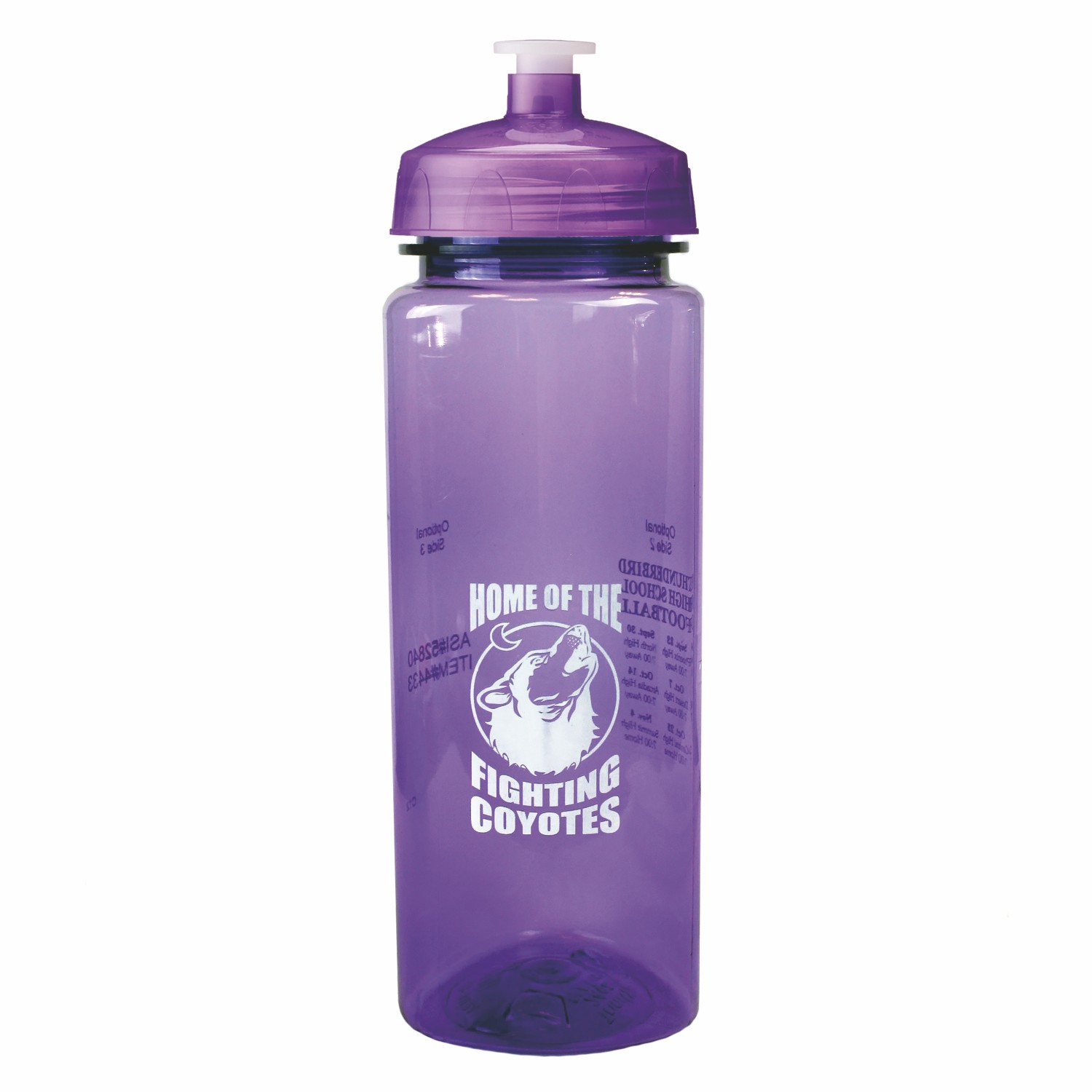24 Oz. PolySure™ Trinity Plastic Water Bottle 1