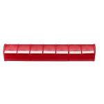Snap-Open 7 Day Med Minder - Translucent Red Snap-Open 7 Day Med Minder - Translucent Red