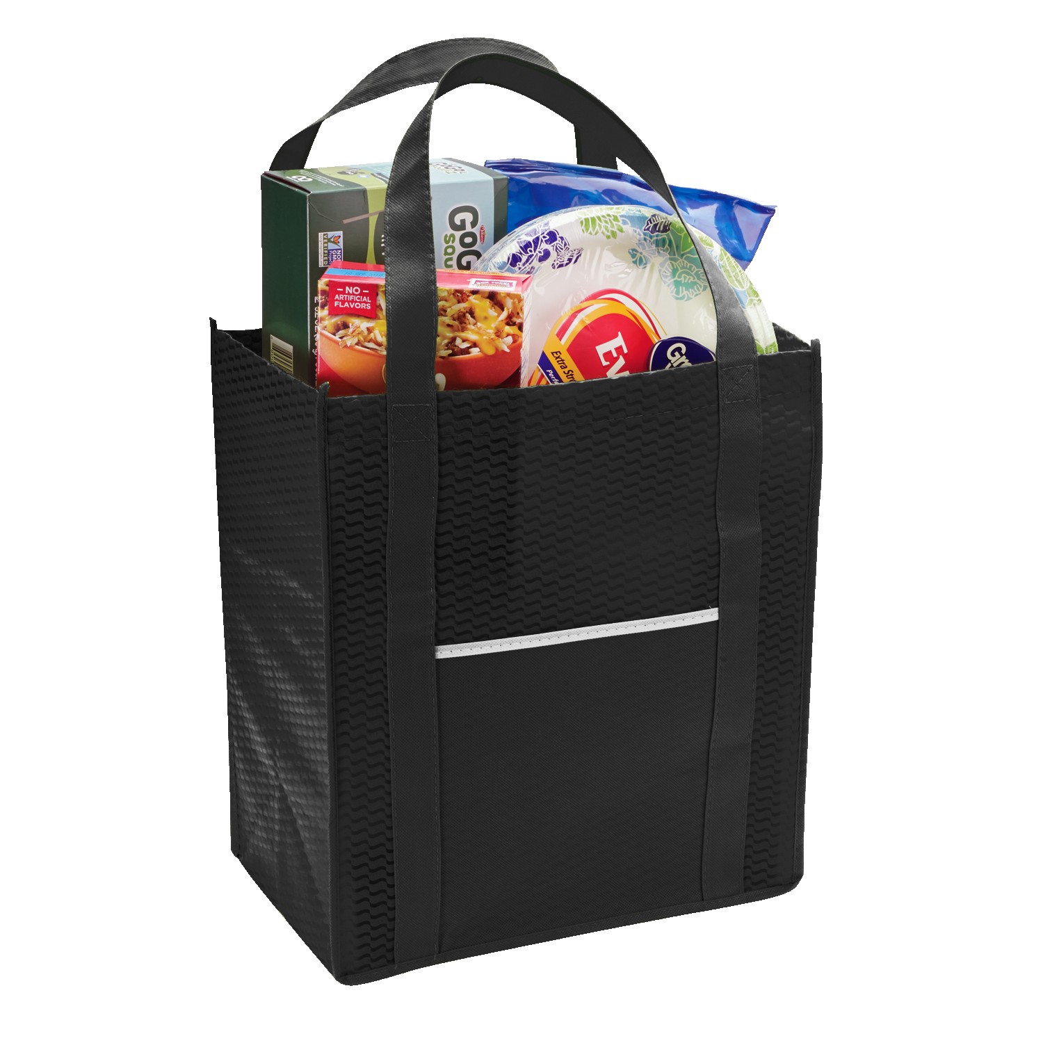 Riptide Non-Woven Grocery Tote Bag 1