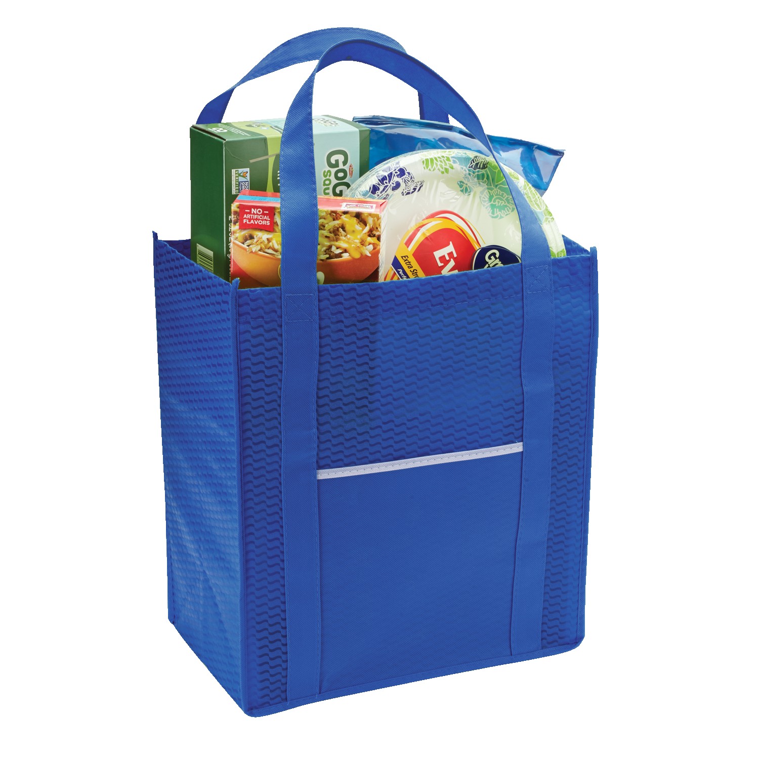 Riptide Non-Woven Grocery Tote Bag 1