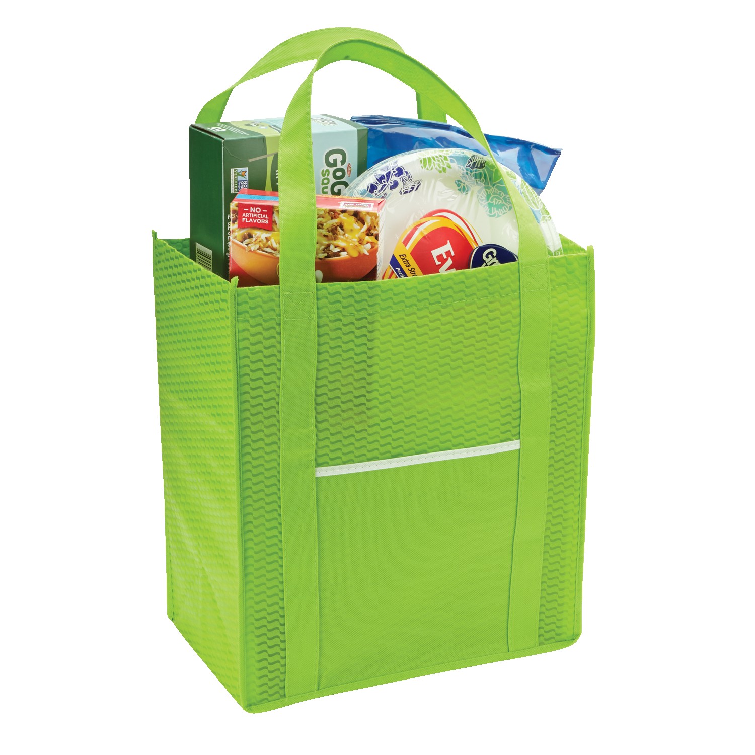 Riptide Non-Woven Grocery Tote Bag 1