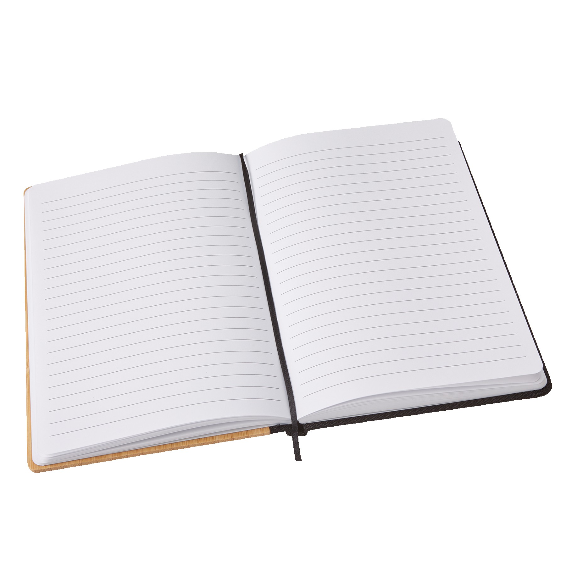 6"x 8" Bamboo Journal w/RPET Back 1