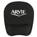 RPET Ergonomic Mouse Pad - Heather Black RPET Ergonomic Mouse Pad - Heather Black