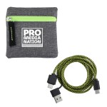 RPET Fast Charging Cable Set 5 RPET Fast Charging Cable Set 5