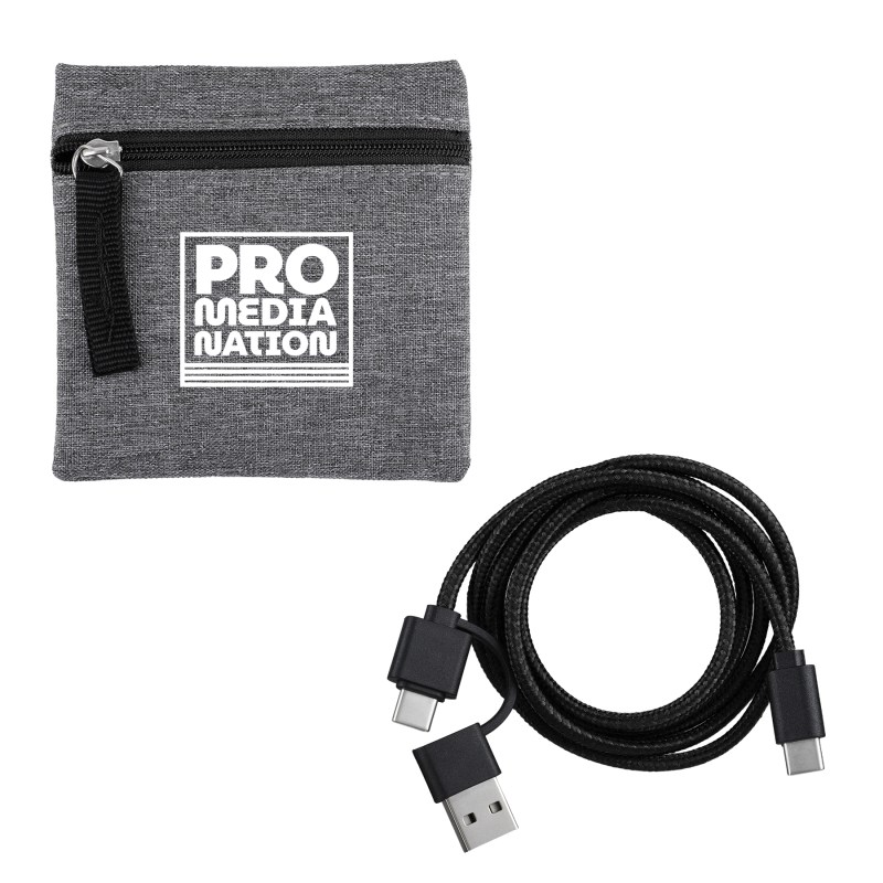RPET Fast Charging Cable Set 1 RPET Fast Charging Cable Set 1