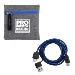 RPET Fast Charging Cable Set 3 RPET Fast Charging Cable Set 3
