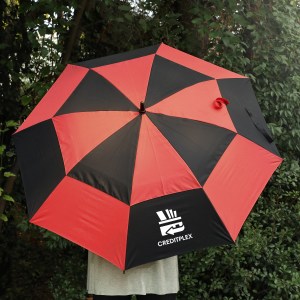 48" Arc Windproof Vented Automatic Umbrella 1 48" Arc Windproof Vented Automatic Umbrella 1