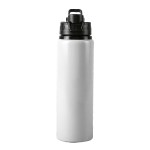 25 Oz. Aspen Aluminum Bottle - White 25 Oz. Aspen Aluminum Bottle - White