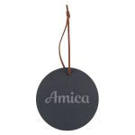 Slate Round Ornament 1 Slate Round Ornament 1