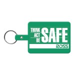 Large Rectangle Flexible Key Tag - Green Large Rectangle Flexible Key Tag - Green