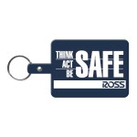 Large Rectangle Flexible Key Tag - Dark Blue Large Rectangle Flexible Key Tag - Dark Blue