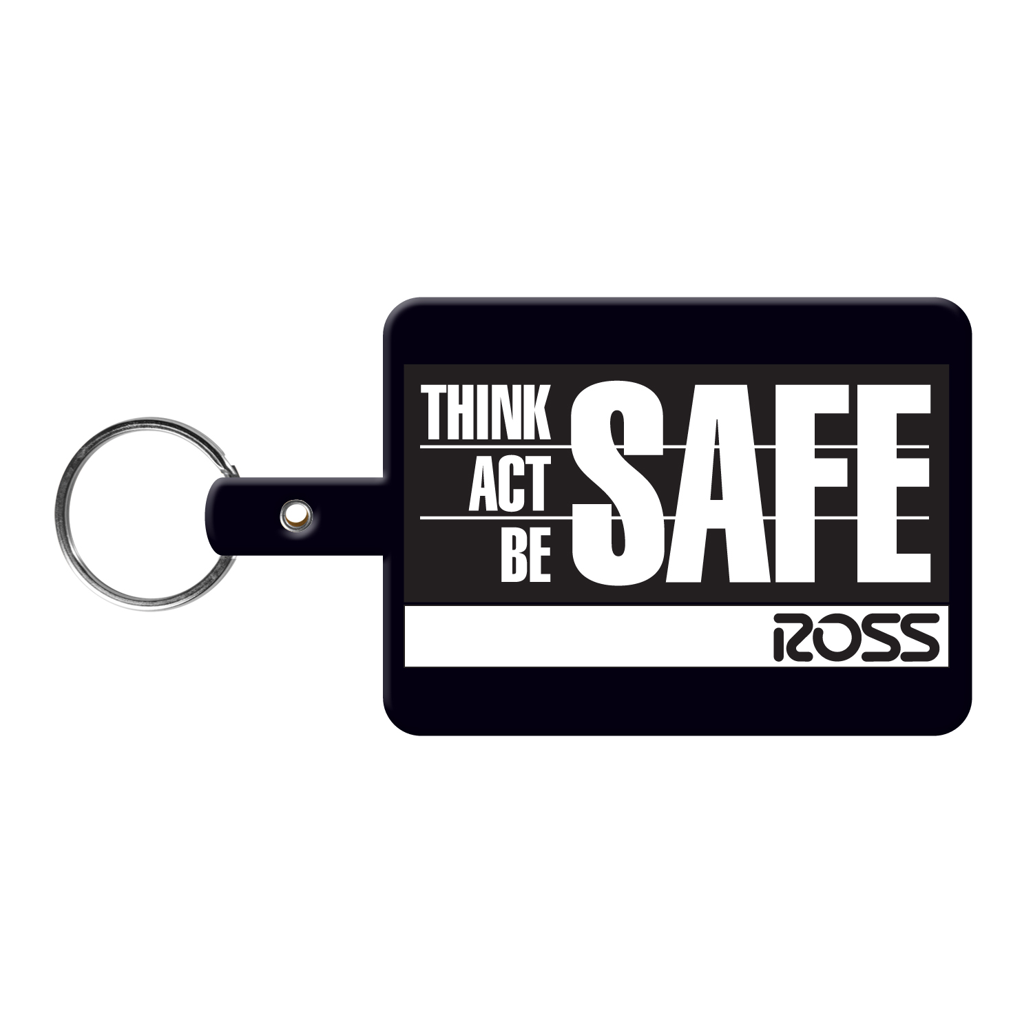 Large Rectangle Flexible Key Tag 1