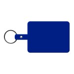 Large Rectangle Flexible Key Tag - Blue Large Rectangle Flexible Key Tag - Blue