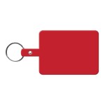 Large Rectangle Flexible Key Tag - Red Large Rectangle Flexible Key Tag - Red