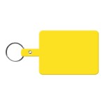 Large Rectangle Flexible Key Tag - Yellow Large Rectangle Flexible Key Tag - Yellow