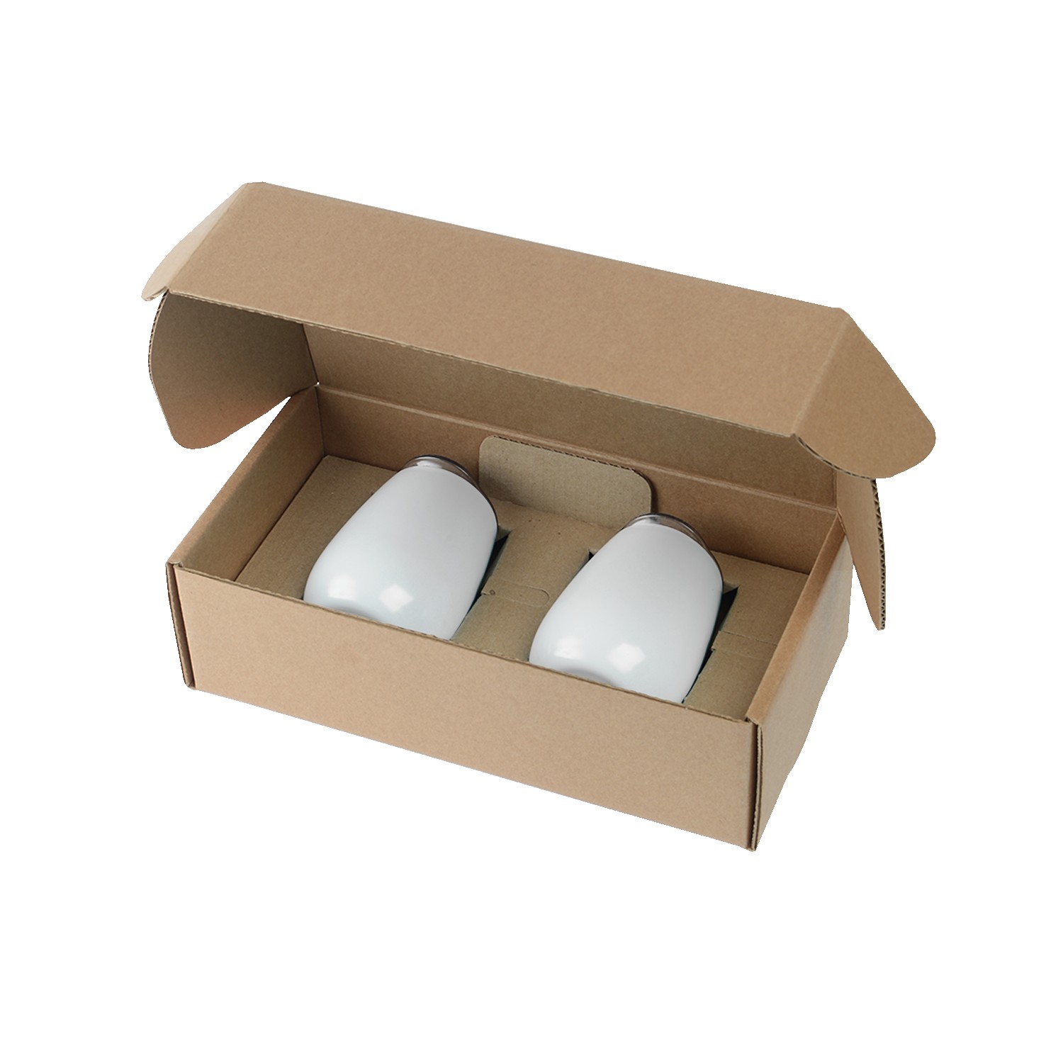 Stainless Steel Stemless Wine Glasses Gift Box Set 1