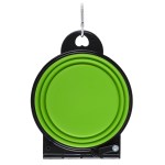 Dual Collapsible Pet Bowl - Lime Dual Collapsible Pet Bowl - Lime
