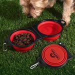 Dual Collapsible Pet Bowl 1 Dual Collapsible Pet Bowl 1