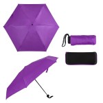 37" Arc Compact Umbrella in EVA Case - Purple 37" Arc Compact Umbrella in EVA Case - Purple