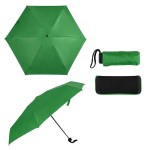 37" Arc Compact Umbrella in EVA Case - Green 37" Arc Compact Umbrella in EVA Case - Green