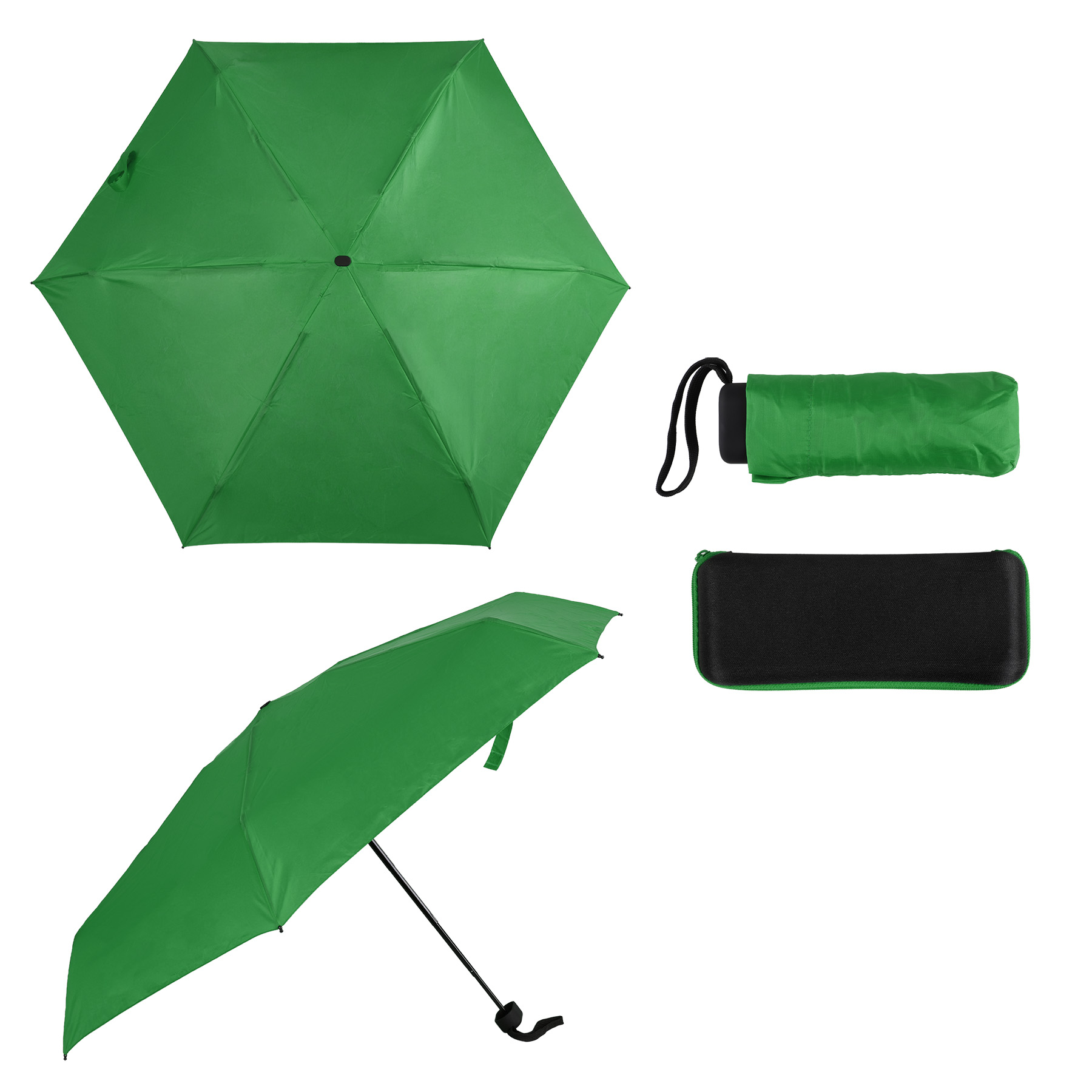 37" Arc Compact Umbrella in EVA Case 1