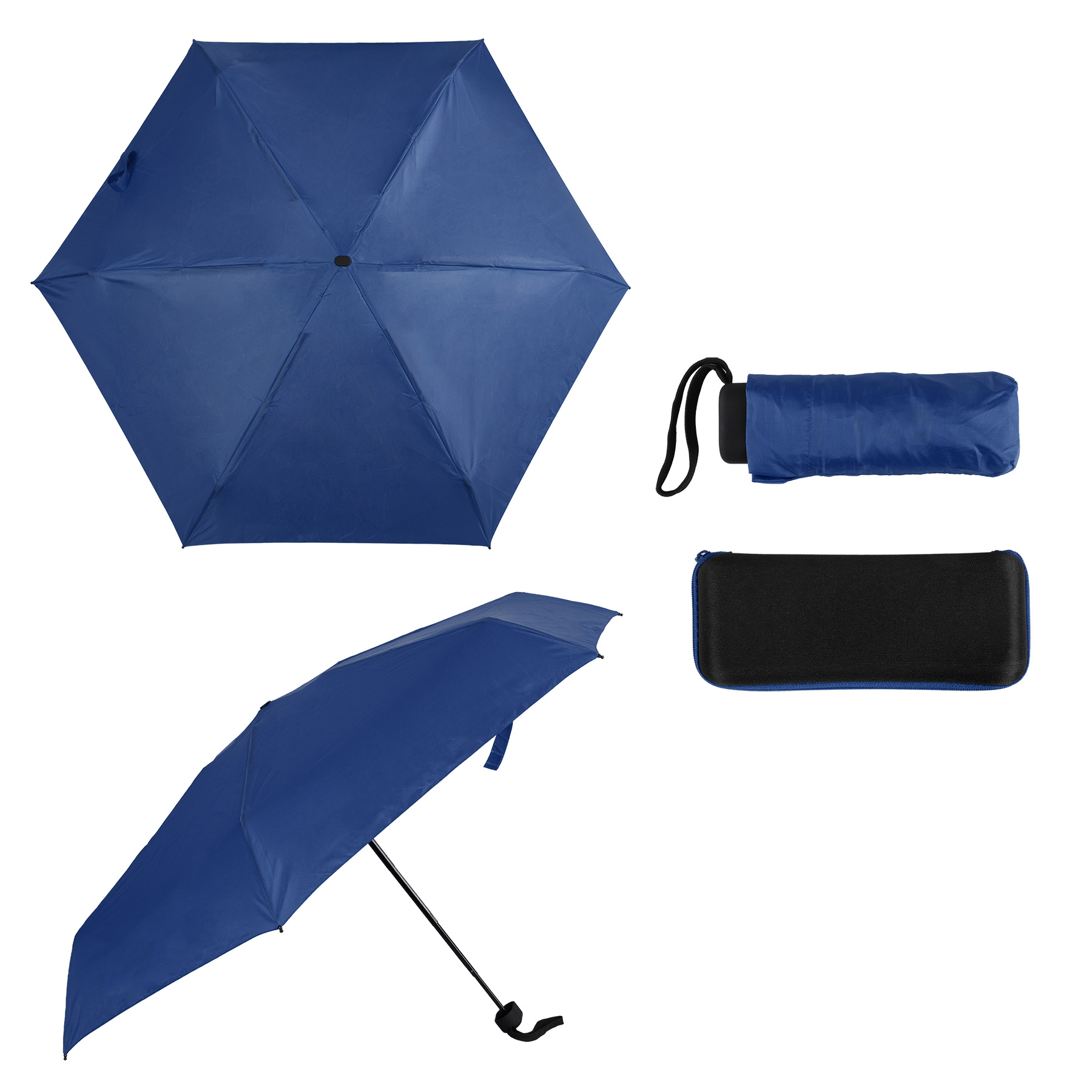 37" Arc Compact Umbrella in EVA Case 1