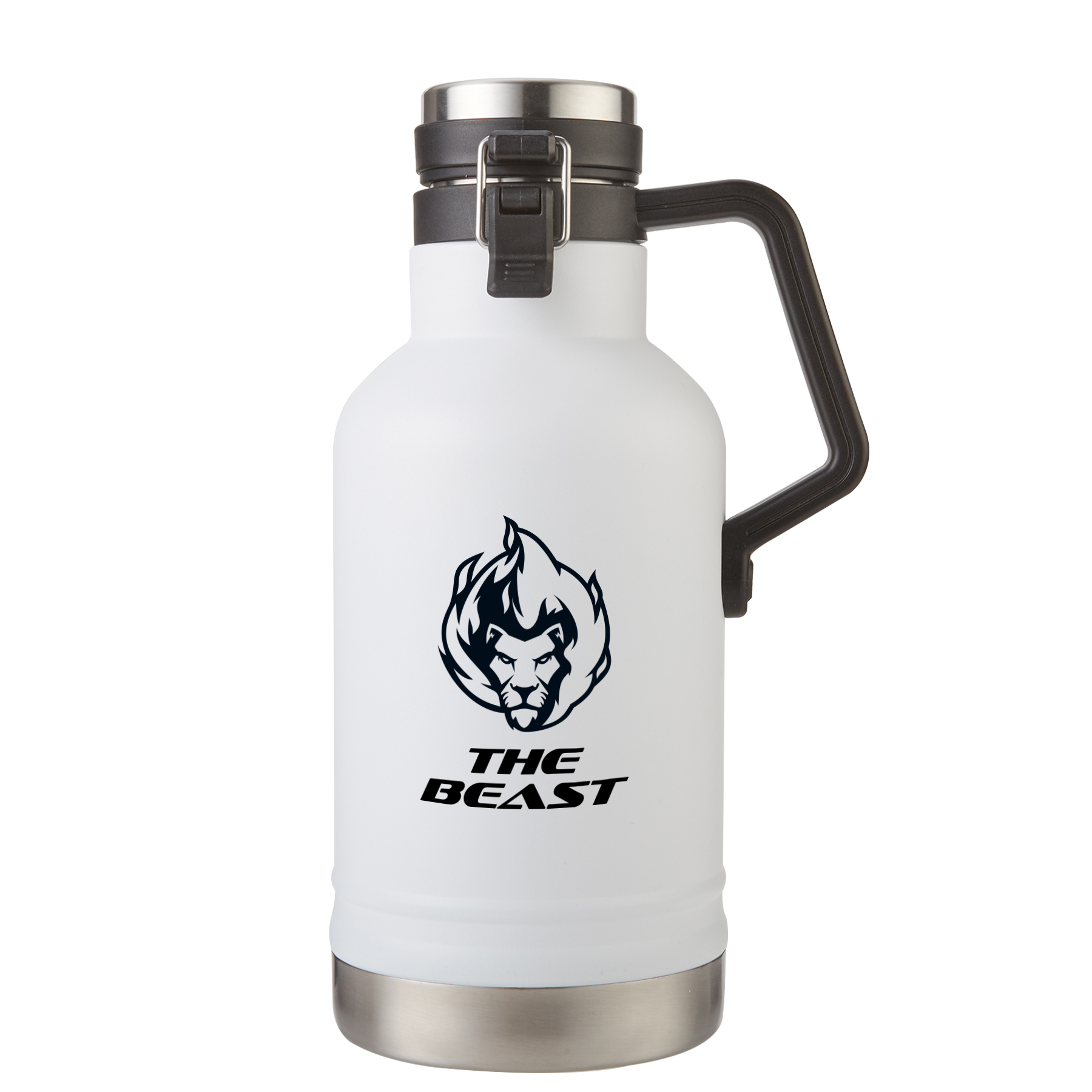 64 Oz. "The Beast" Double Wall Stainless Steel Growler 1