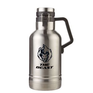 64 Oz. "The Beast" Double Wall Stainless Steel Growler 1