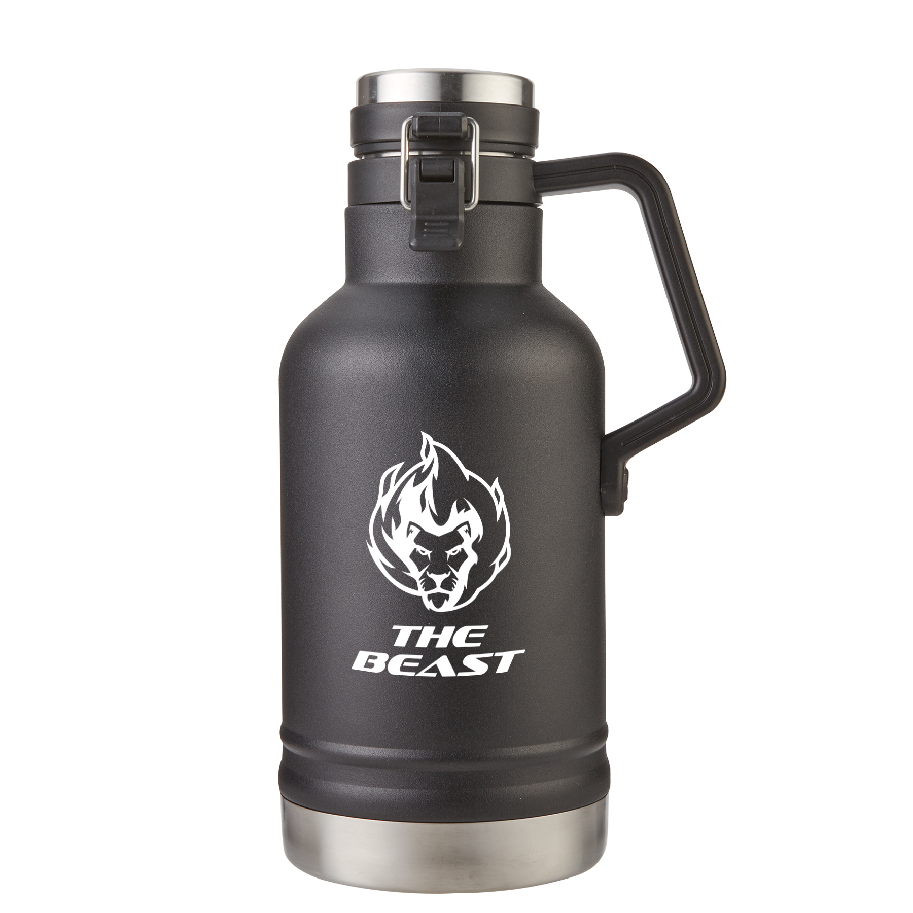 64 Oz. "The Beast" Double Wall Stainless Steel Growler 1